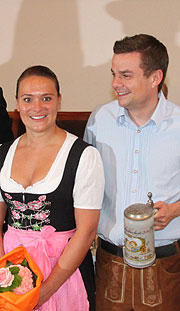 Nadine Schneider und Philipp Lakatos (Foto: martiN Schmitz)